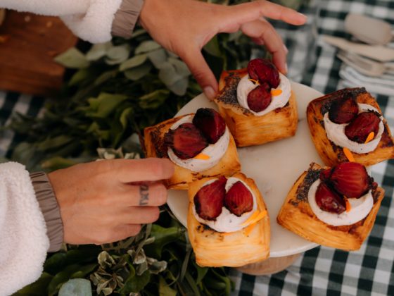 Genesis: cucina, sostenibilità e innovazione tra le Dolomiti ampezzane 9 Allestimento piatti Cortina d'Ampezzo Genesis