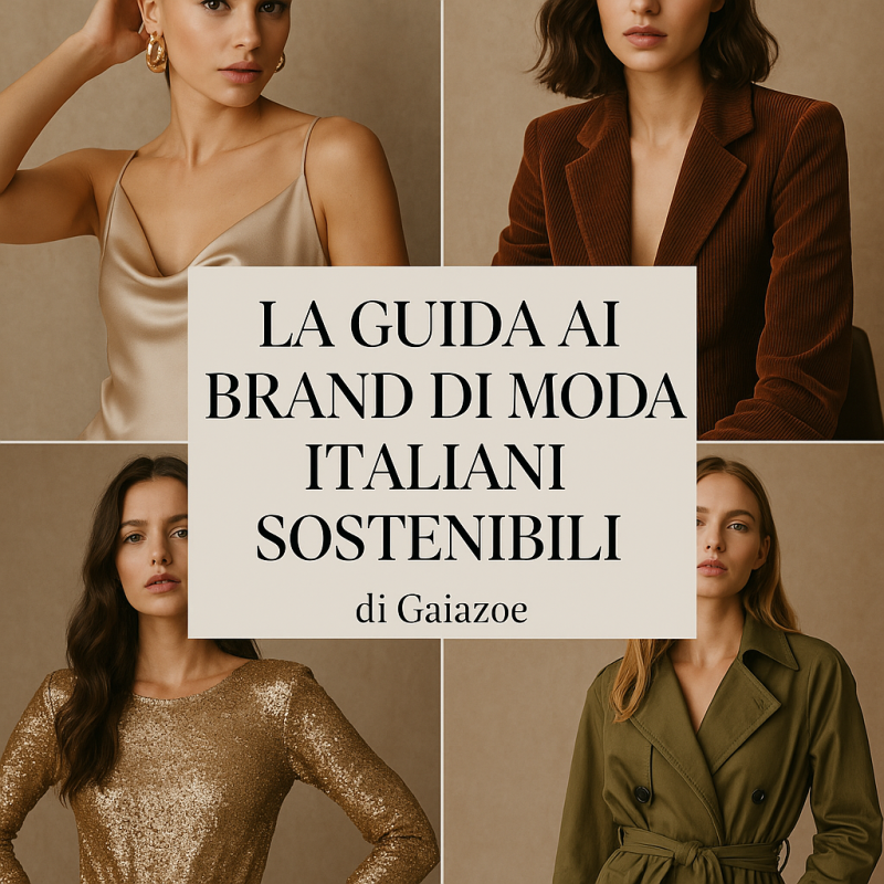 Gaiazoe pubblica la guida ai fashion brand sostenibili in Italia 1