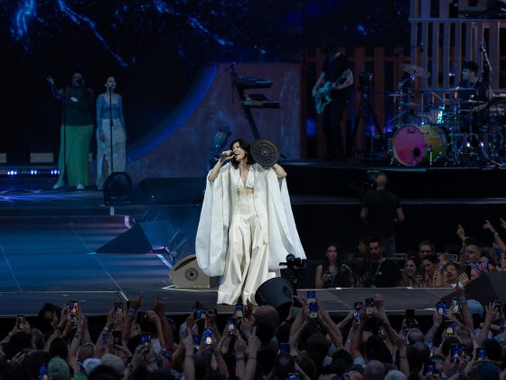 Elisa a San Siro indossa Tiziano Guardini: la moda è amore per il pianeta 4