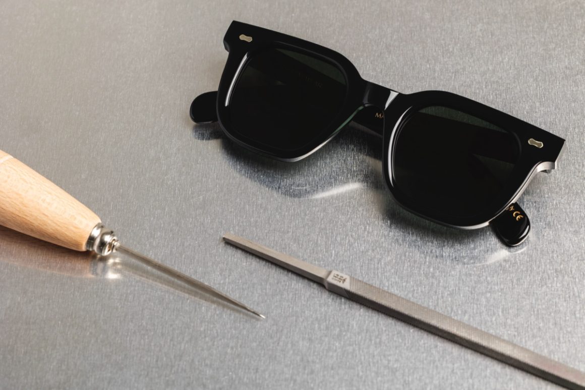 TBD Eyewear presenta “Mastro” omaggiando Mastroianni, il cinema italiano e l’artigianato 2 Mastro Eco black Grey