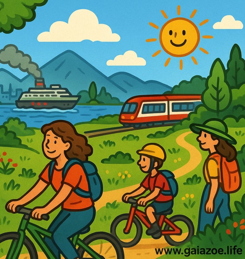 Come vivere una vacanza sostenibile 1