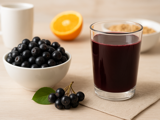Aronia: il superfood dal potere antiossidante 5 Succo di bacche di aronia a colazione