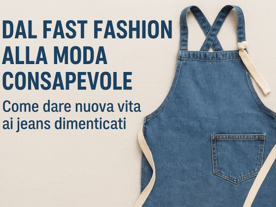 Dal fast fashion alla moda consapevole: come dare nuova vita ai jeans dimenticati 1 PEttorina in jeans Gaiazoe.life