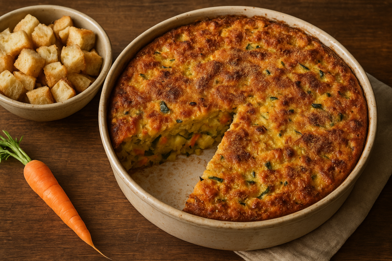 Pane di ieri, bontà di oggi: come riciclare il pane avanzato con una ricetta anti-spreco 1 Tortino di pane gaiazoe.life