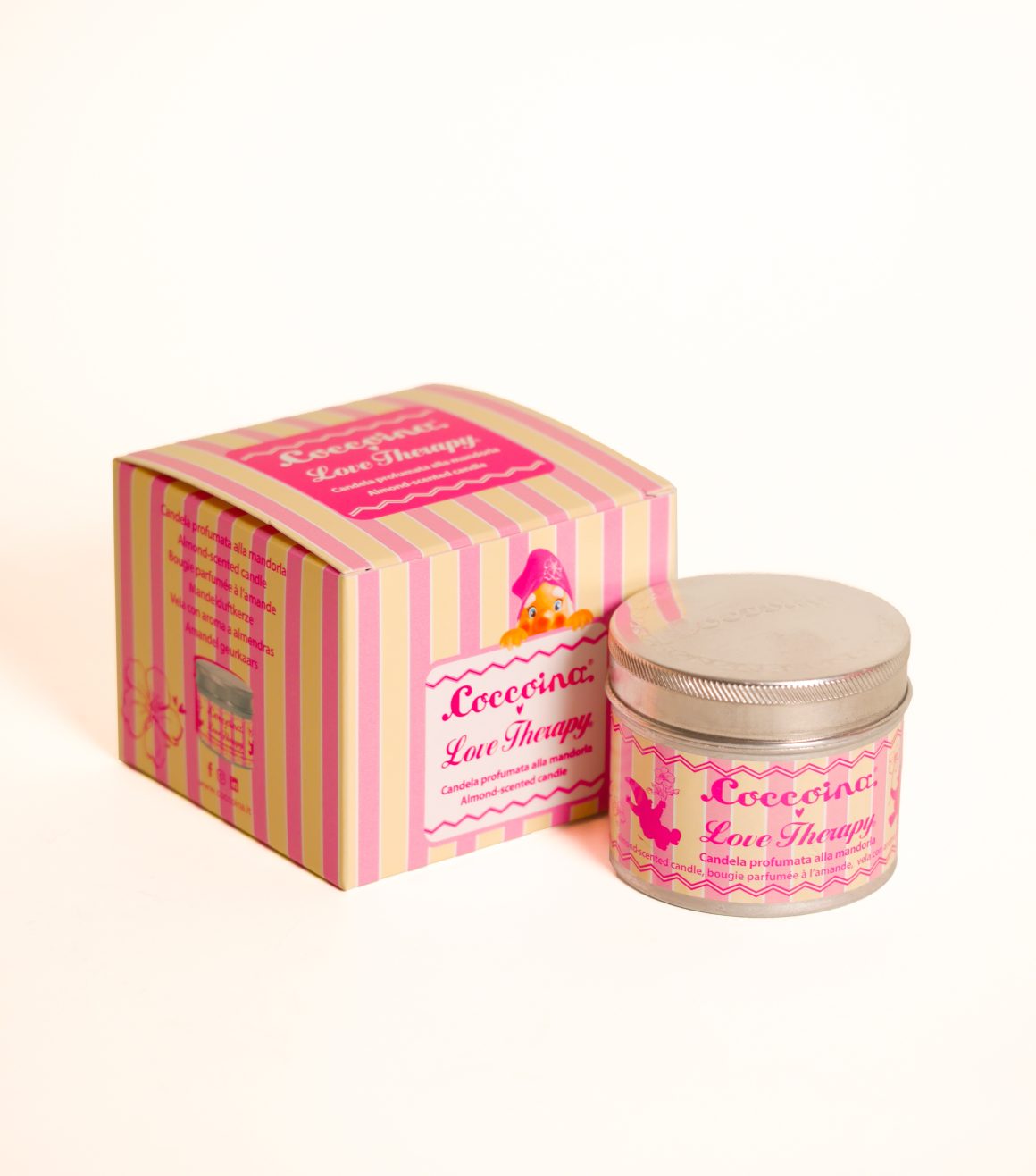 Love Therapy e Coccoina: un regalo di Natale che profuma di ricordi e sostenibilità 2 candela coccoina