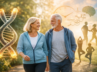Invecchiare in maniera sana: telomeri, movimento e gestione del cortisolo over 50 anni 2 invecchiare in maniera sana, dna. anziani