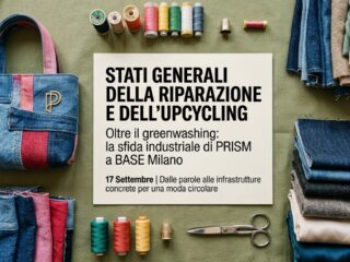Oltre il greenwashing: a Milano arrivano i primi Stati Generali della Riparazione e dell'Upcycling 2 Locandina degli sTati generali della moda dell'upcycling